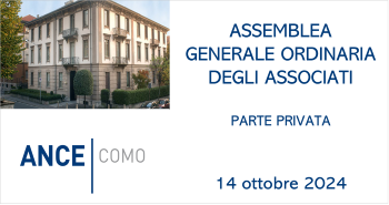 ASSEMBLEA GENERALE ANNUALE - 14 OTTOBRE 2024